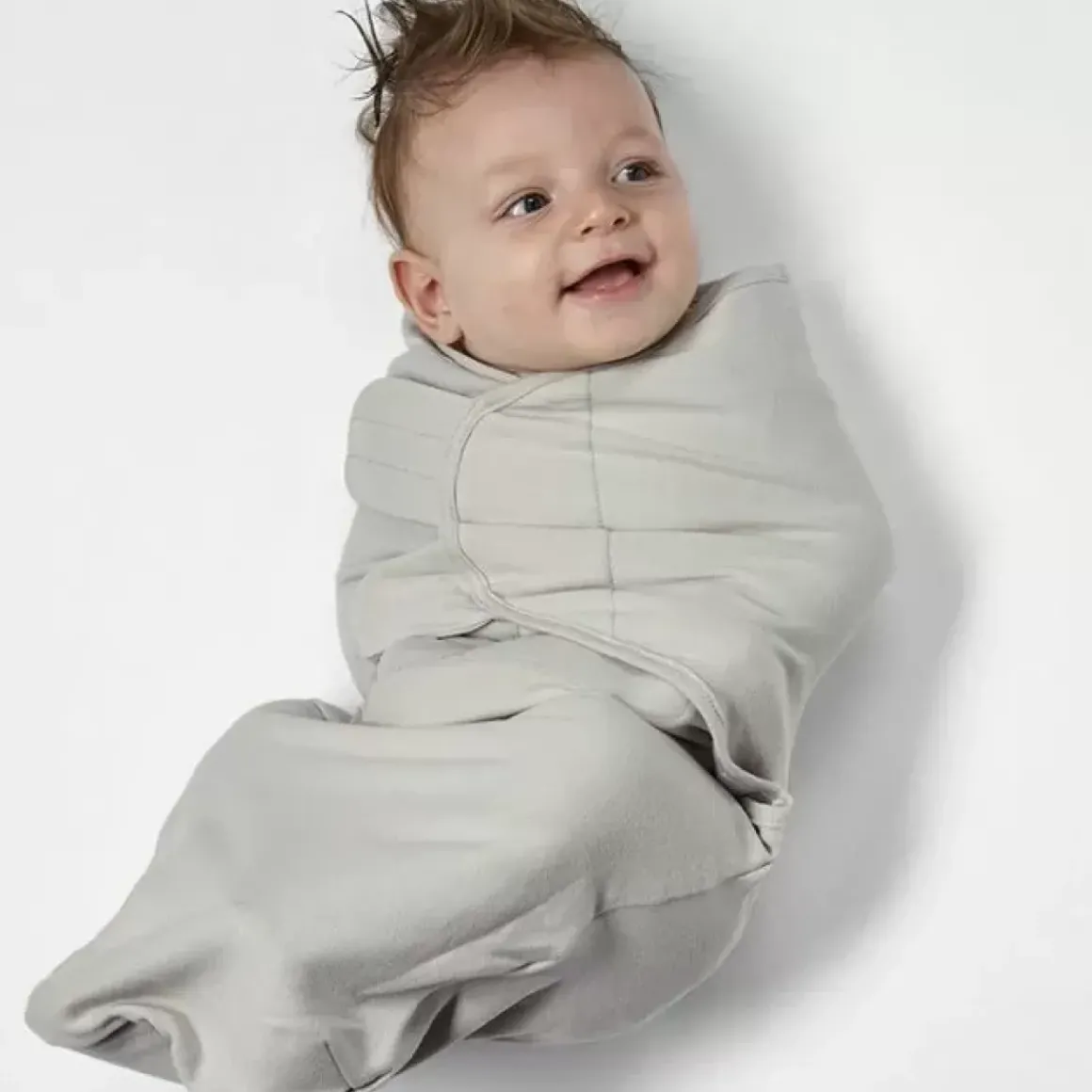 Inbakerdoek Swaddle Meyco Uni Grijs (0-3M) Meyco