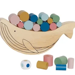 Jabadabado Houten Balansspel Walvis