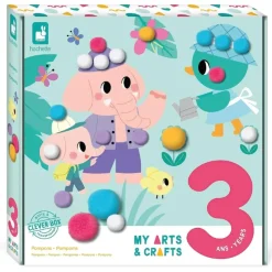 Janod Atelier Pom Poms Kaarten Maken