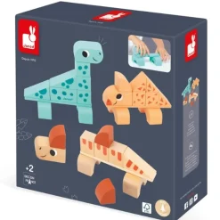 Janod Blokkenset Cubicosaurus