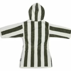 Jollein Badjas Stripe Terry Leaf Green