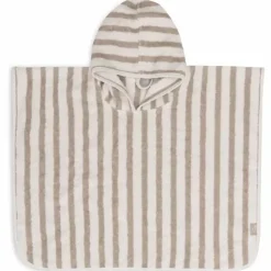 Jollein Badponcho Stripe Olive Green