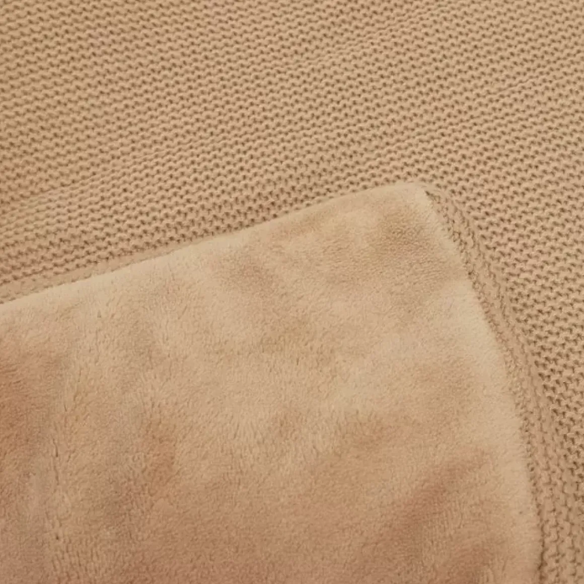 Jollein Boxkleed Basic Knit Biscuit 80X100Cm