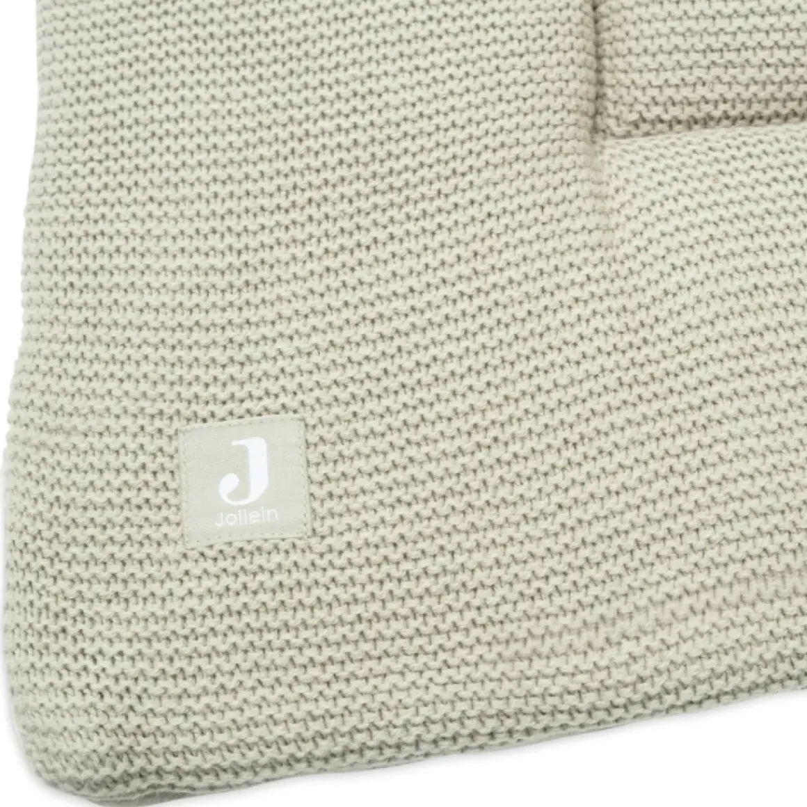 Jollein Boxkleed Basic Knit Olive Green 75X95Cm
