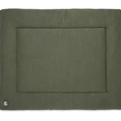 Jollein Boxkleed Pure Knit Leaf Green 75X95Cm