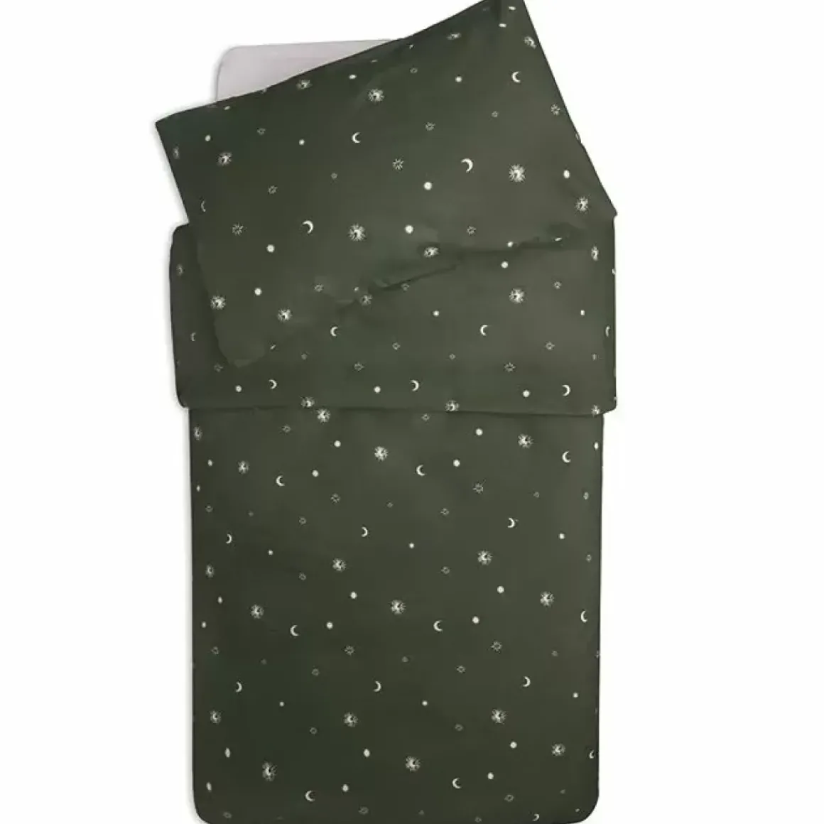 Jollein Dekbedovertrek 100X140 Stargaze Leaf Green