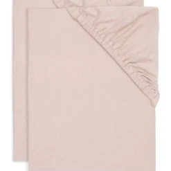 Jollein Hoeslakens Wieg Jersey Wild Rose 40X80Cm (2St)