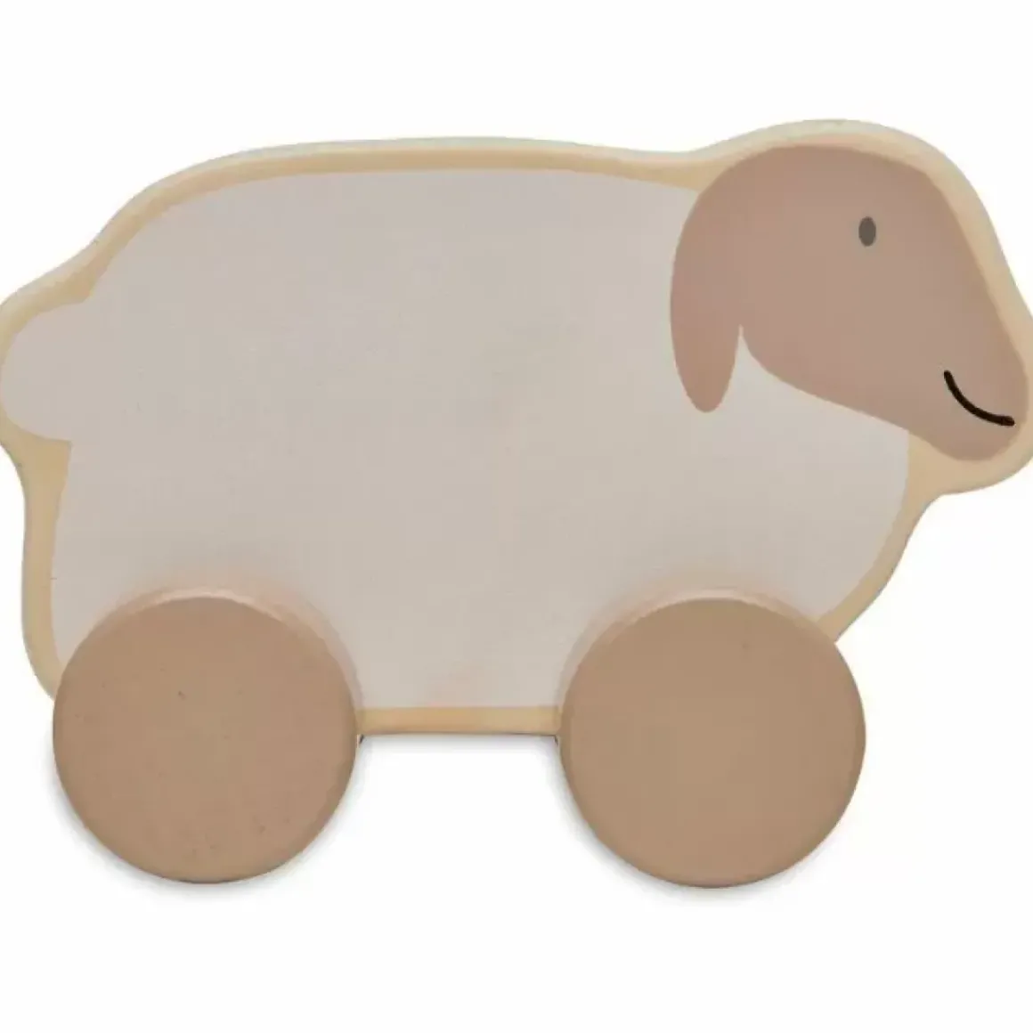 Jollein Houten Speelgoedauto Farm Lamb