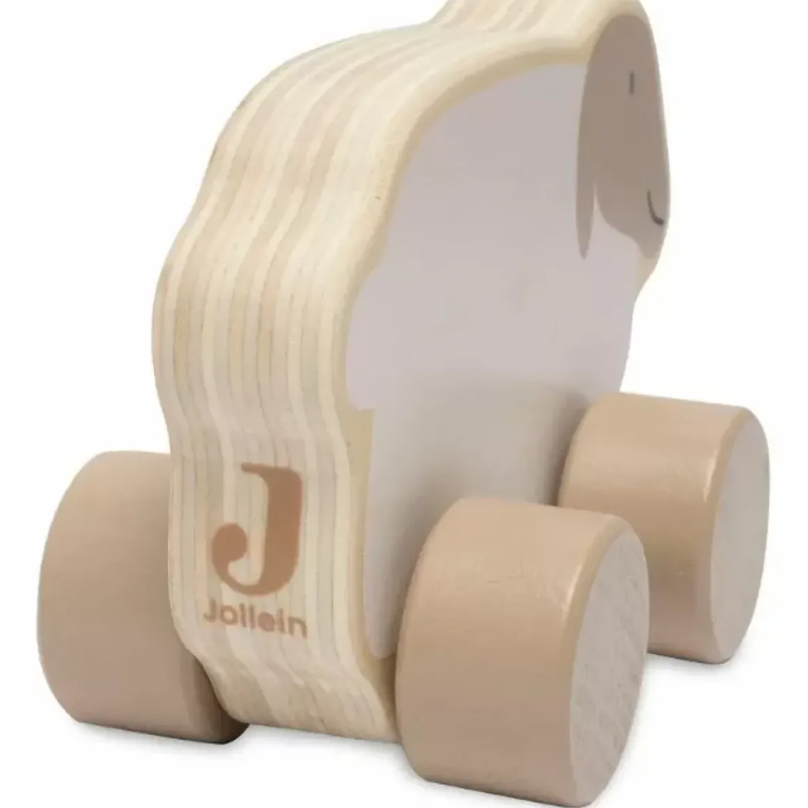 Jollein Houten Speelgoedauto Farm Lamb
