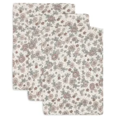 Jollein Hydrofiele Washandjes Retro Flowers (3St)
