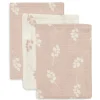 Jollein Hydrofiele Washandjes Twig Wild Rose (3St)