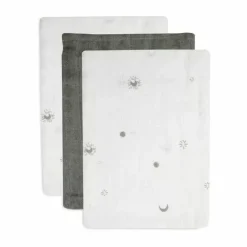 Jollein Hydrofiele Washandjes Stargaze Leaf Green (3St)