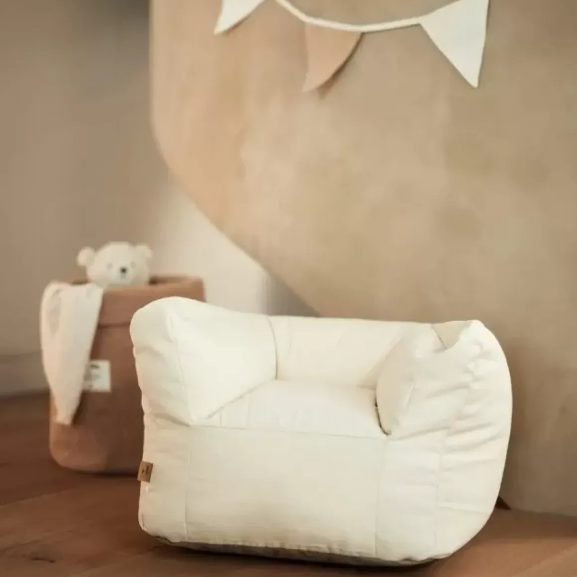 Jollein Kinderstoeltje Twill Natural