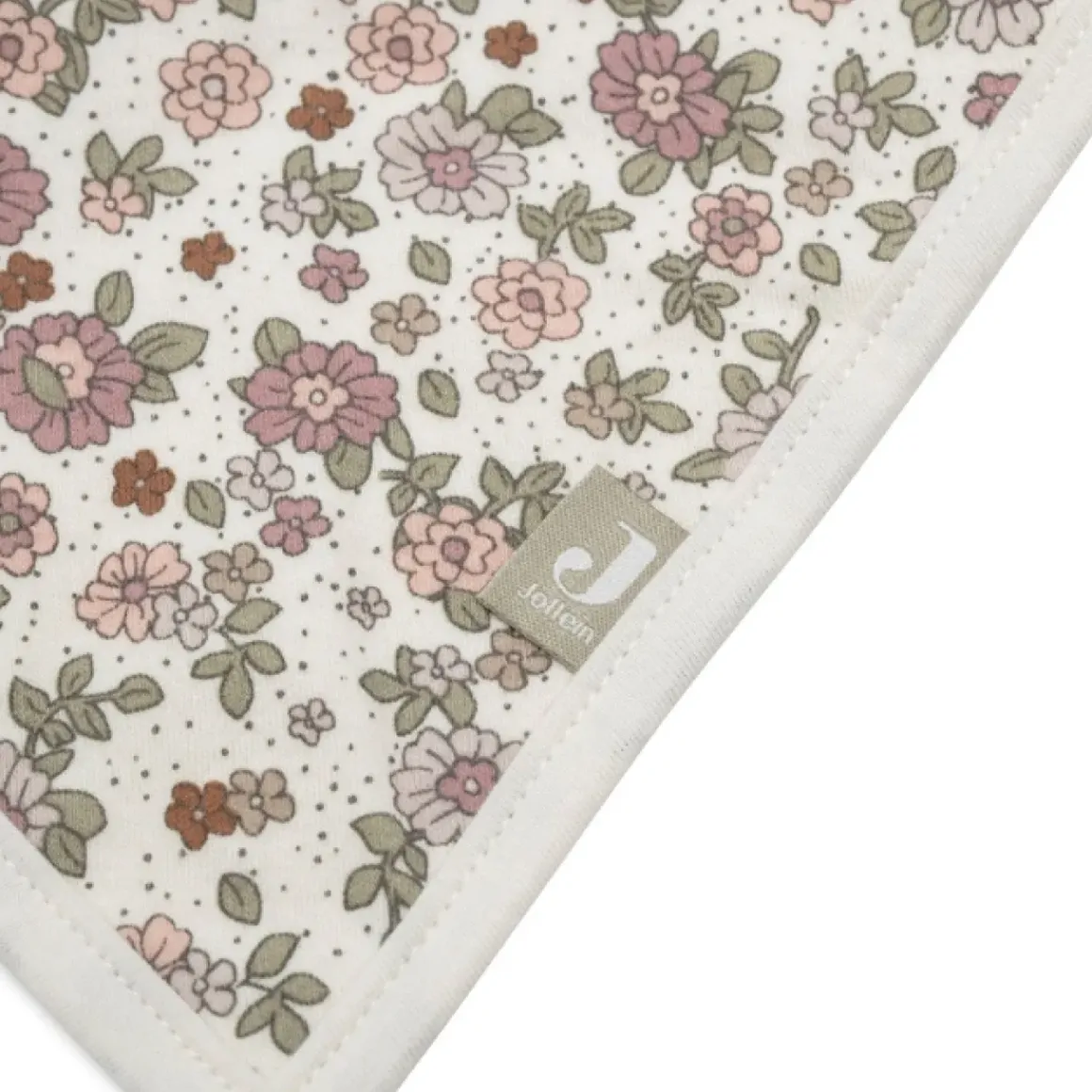 Jollein Kwijlslabben Retro Flowers (2St)