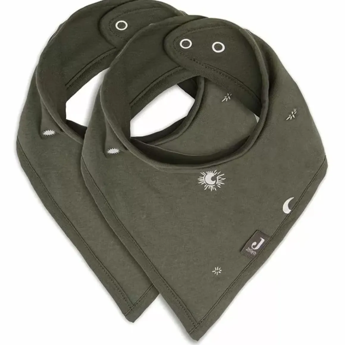 Jollein Kwijlslabben Stargaze Leaf Green (2St)