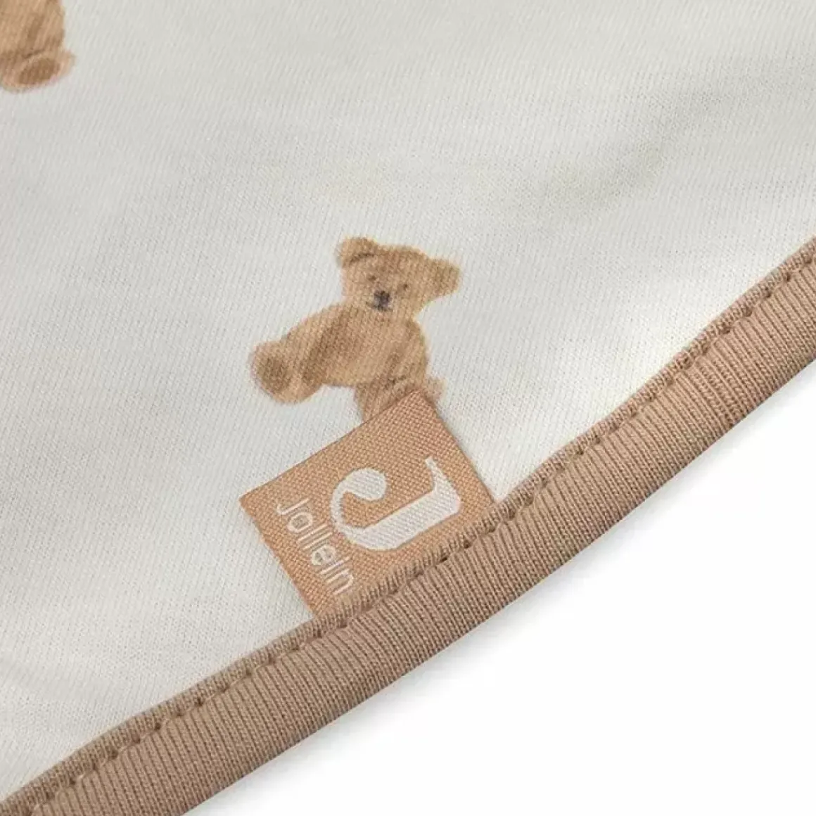 Jollein Kwijlslabben Teddy Bear (2St)