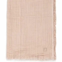 Jollein Ledikantdeken Fringe Moonstone/Ivory