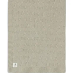 Jollein Ledikantdeken Grain Knit Olive Green 100X150Cm