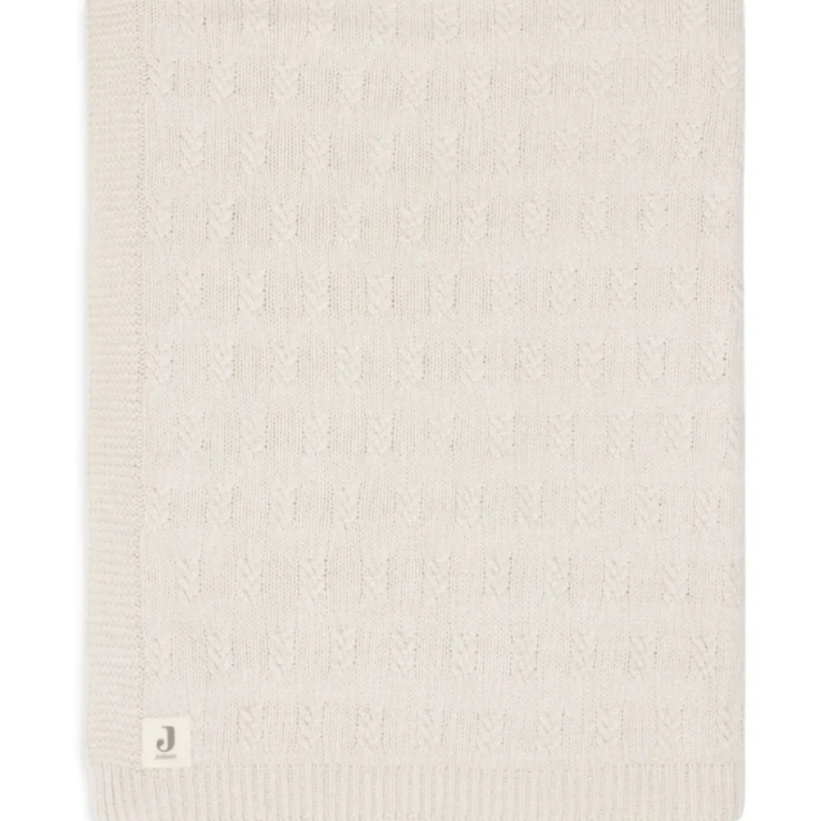 Jollein Ledikantdeken Grain Knit Oatmeal 100X150Cm