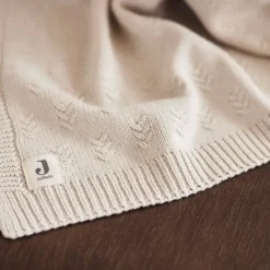 Jollein Ledikantdeken Grain Knit Oatmeal 100X150Cm