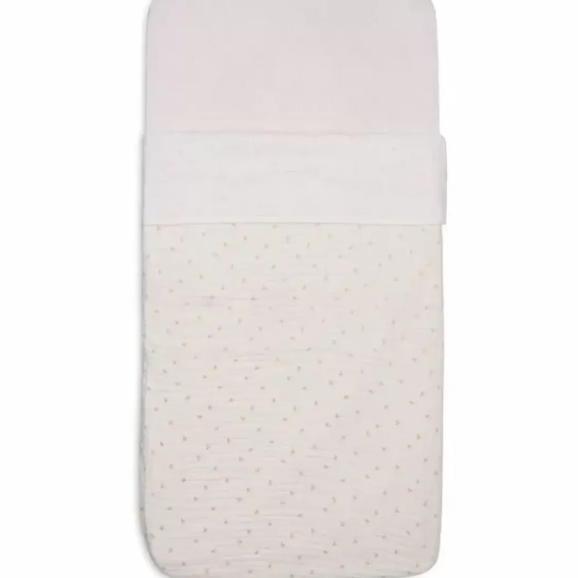 Jollein Ledikantlaken Slub Ivory 120X150Cm