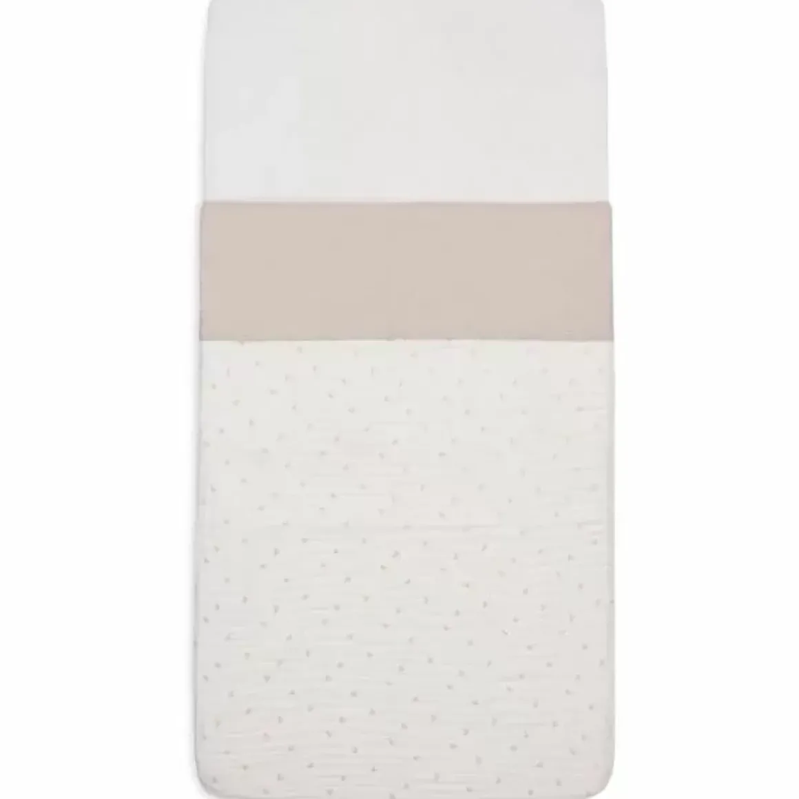 Jollein Ledikantlaken Slub Nougat 120X150Cm
