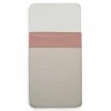 Jollein Ledikantlaken Wrinkled Cotton Rosewood