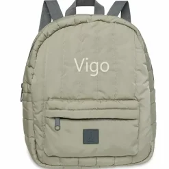 Jollein Rugzak Puffed Olive Green Met Naam