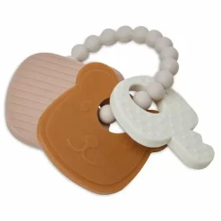 Jollein Siliconen Speelsleutels Teddy Bear