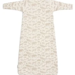 Jollein Slaapzak Afritsbare Mouwen Animals Nougat