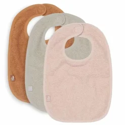 Jollein Slabben Pale Pink/Nougat/Caramel (3St)