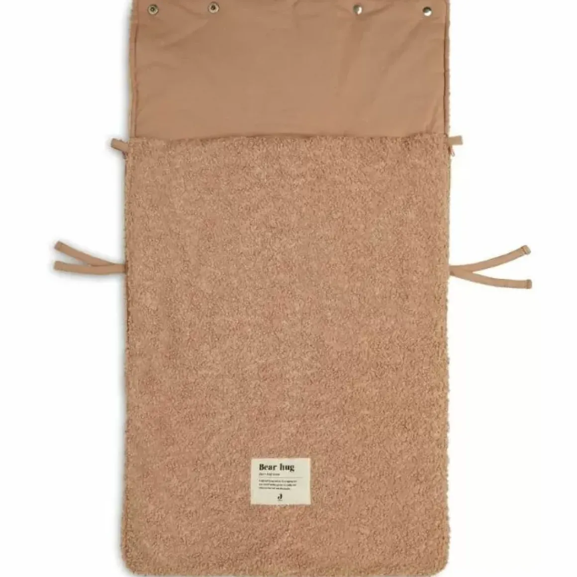 Jollein Voetenzak Autostoel Boucle Biscuit