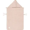 Jollein Voetenzak Grain Knit Wild Rose