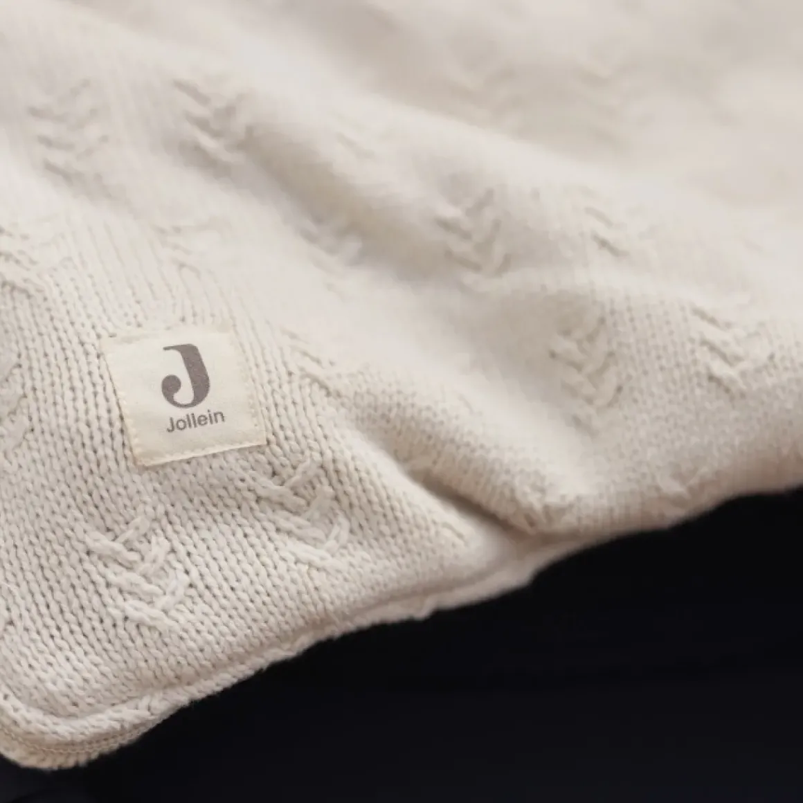Jollein Voetenzak Grain Knit Oatmeal