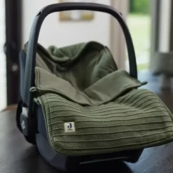 Jollein Voetenzak Pure Knit Leaf Green