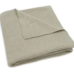 Jollein Wiegdeken Basic Knit Olive Green 75X100Cm