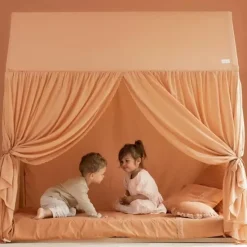 Juniorbed Vera Huisje Seinna Brown Nobodinoz