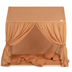 Juniorbed Vera Huisje Seinna Brown Nobodinoz