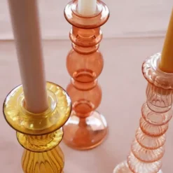 Kandelaar Classic Glass Coral A La