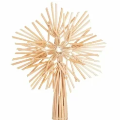 Kerstboom Piek Ster Van Stro