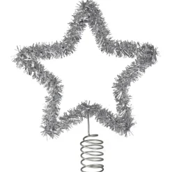 Kerstboom Piek Ster Zilver Merry And Bright Ginger Ray
