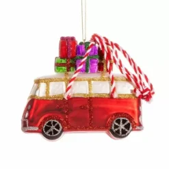 Kersthanger Camper Met Cadeaus
