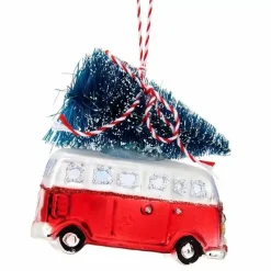 Kersthanger Camper Met Kerstboom Sass & Belle