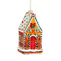 Kersthanger Gingerbread Huisje Multi