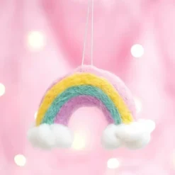 Kersthanger Vilten Regenboog Sass & Belle