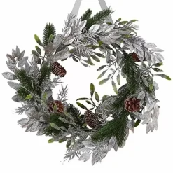Kerstkrans Zilver Season For Silver Ginger Ray