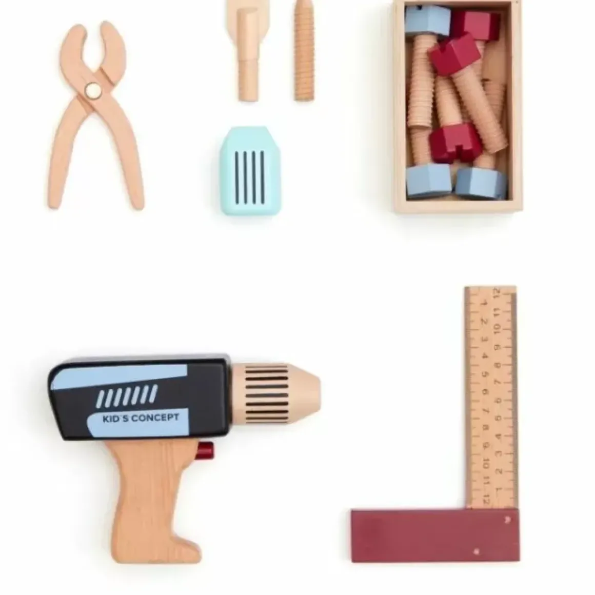 Kids Concept Houten Gereedschapskoffer Kid'S Hub