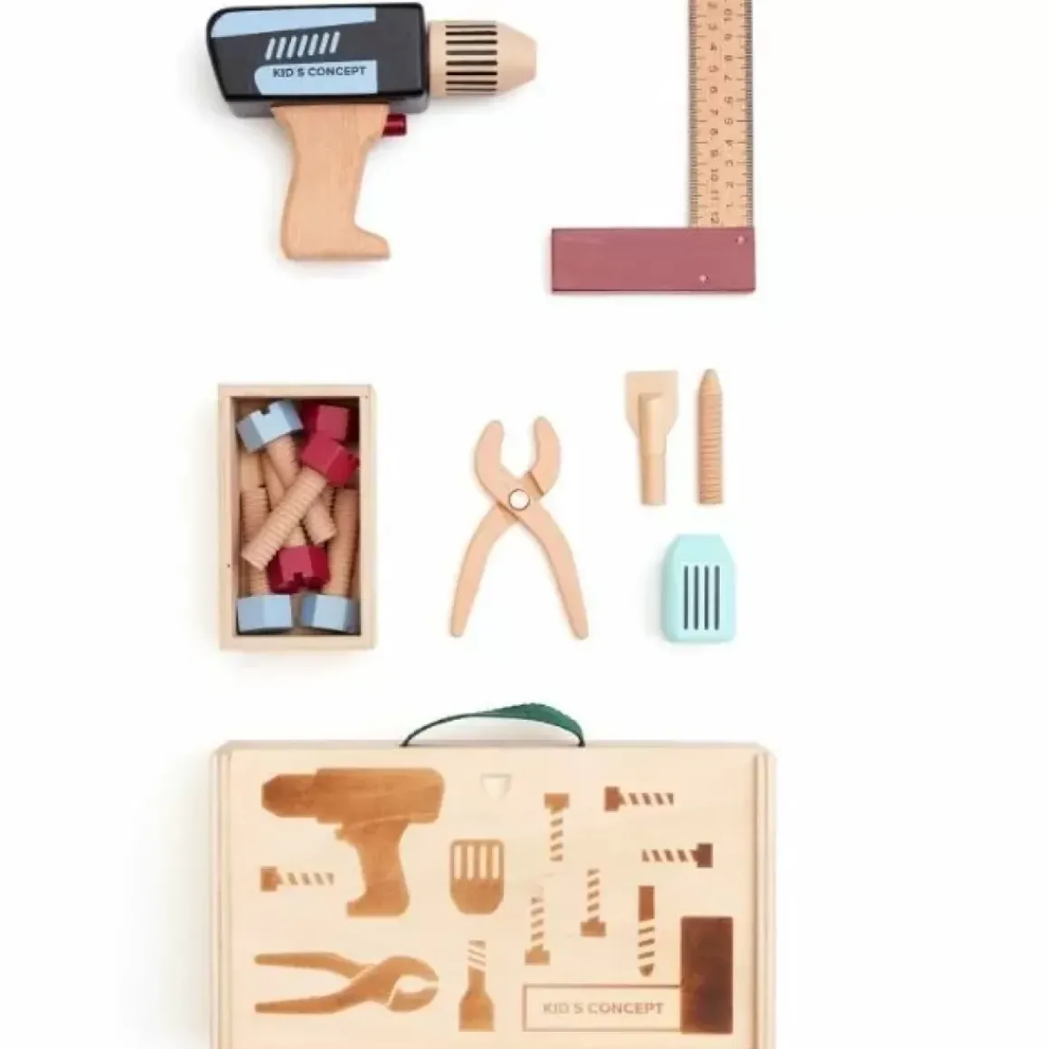 Kids Concept Houten Gereedschapskoffer Kid'S Hub