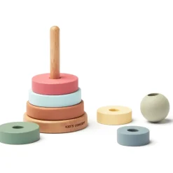 Kids Concept Houten Stapelringen Edvin Multi