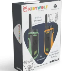 Kidywolf Walkie Talkie Groen Mosterd